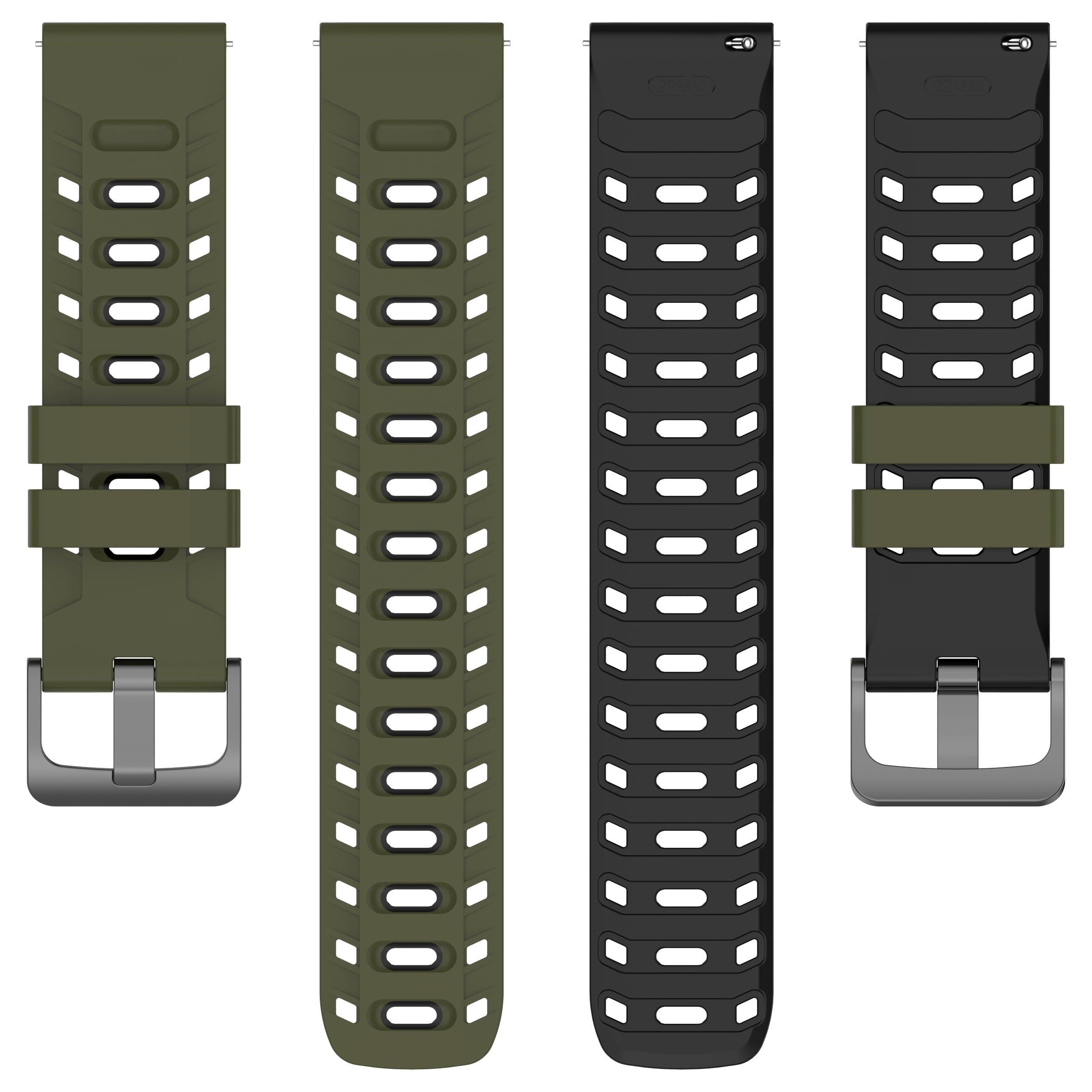 Xiaomi Watch S4 mecha sport band (groen/zwart)