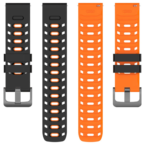 Suunto Run mecha sport band (zwart/oranje)