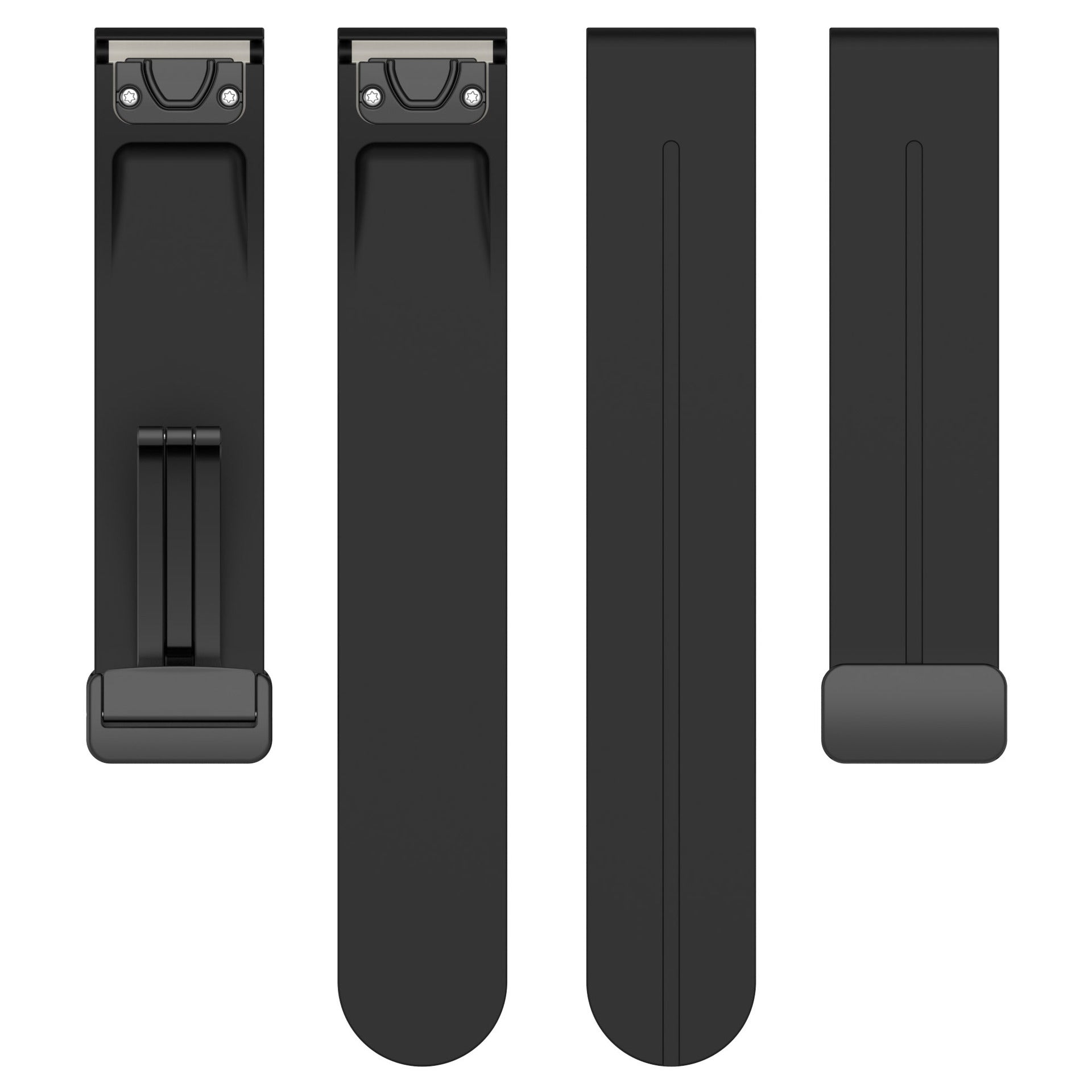 Garmin Tactix 7 Pro sport band met D-buckle (zwart)
