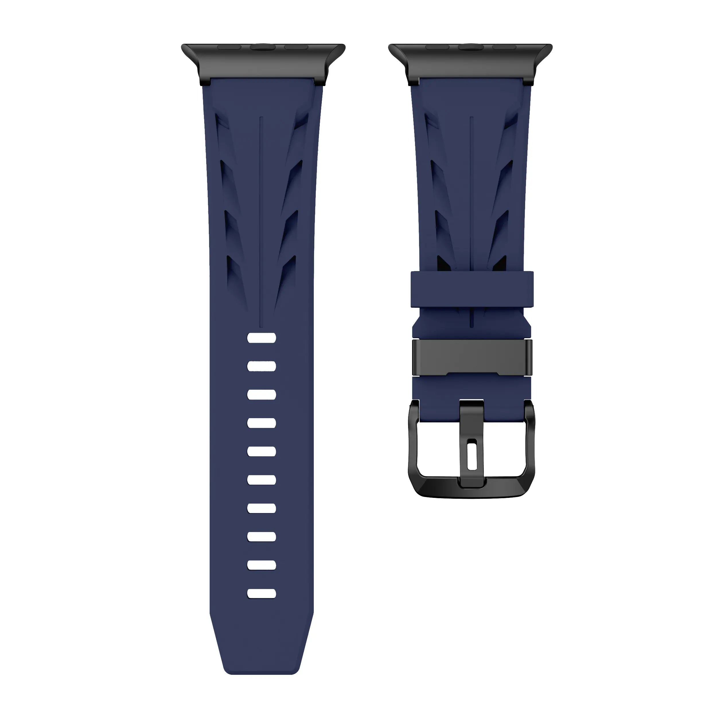 Apple Watch Race Silicone Strap (Dark Blue)