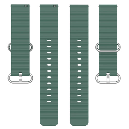 Coros Apex 4 - 42mm Ocean bandje (donkergroen)