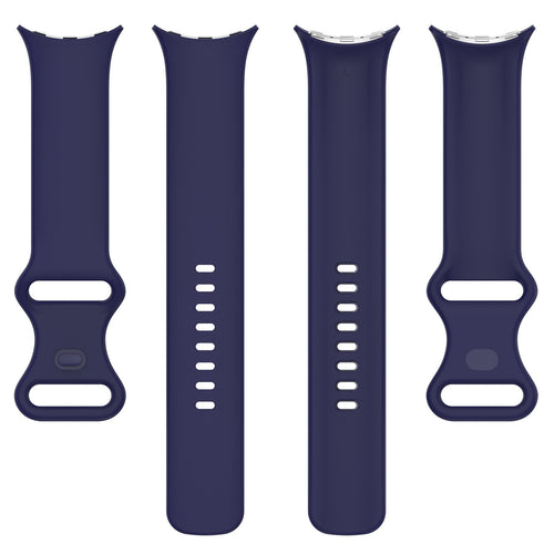 Google Pixel Watch 3 - 41mm Classic siliconen bandje (donkerblauw)