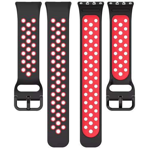 Samsung Galaxy Fit 3 sport bandje (zwart/rood)