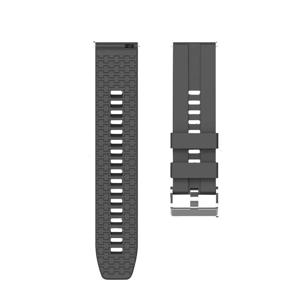 Coros Pace 3 extreme silicone band (donkergrijs)