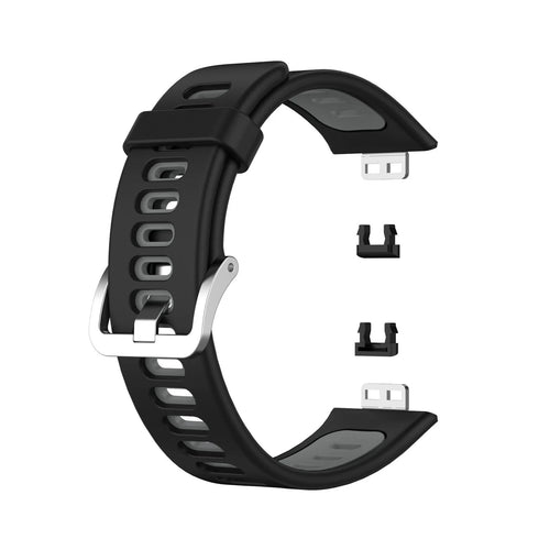 Huawei Watch Fit SE sport gesp bandje (zwart/grijs)