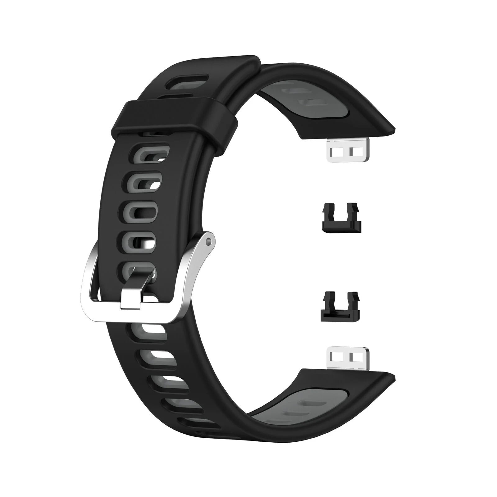 Huawei Watch Fit SE sport gesp bandje (zwart/grijs)