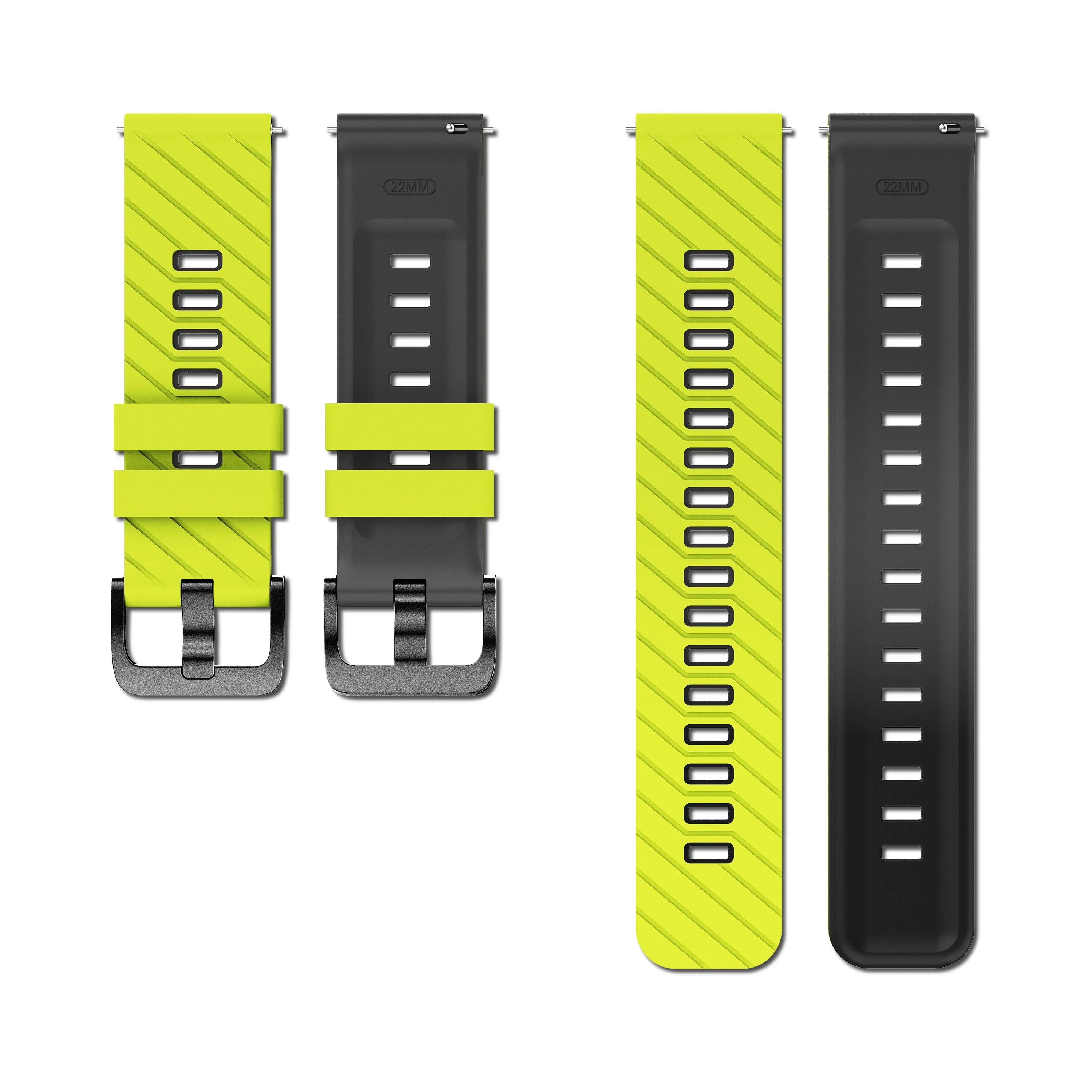 Huawei Watch GT Runner Twill Sport Strap (Bright Yellow/Black)
