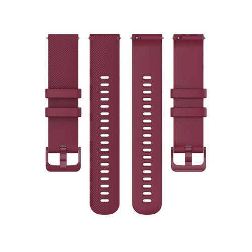 Huawei GT3 46mm luxe siliconen bandje (donkerrood)
