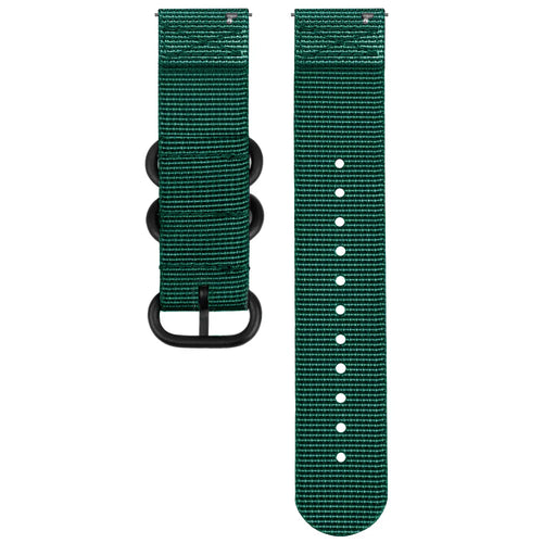 Amazfit Active 2 Nylon Buckle Strap (Dark Green)