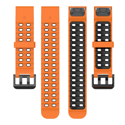 Garmin Descent G2 wave sport band (oranje/zwart)