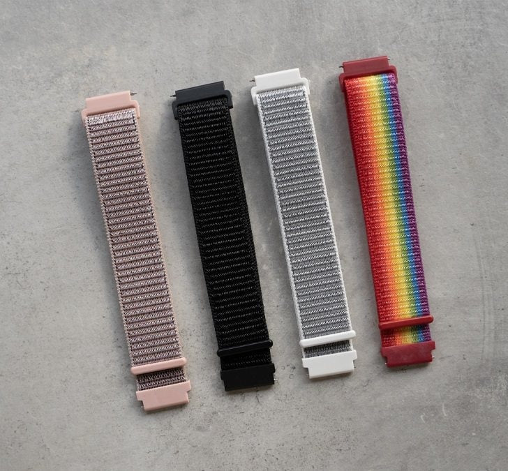 Amazfit GTR 4 nylon bandje (regenboog)