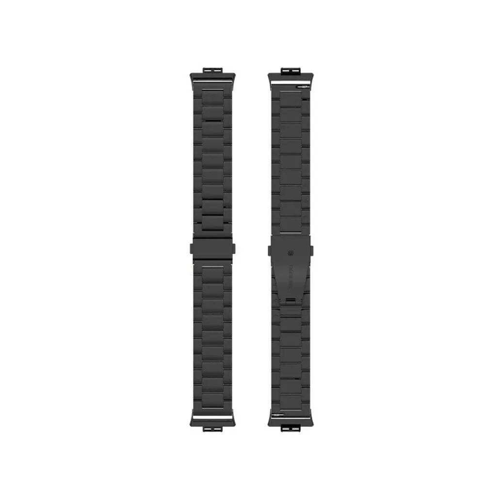 Steel Strap, laid flat, separate parts, top and underside view