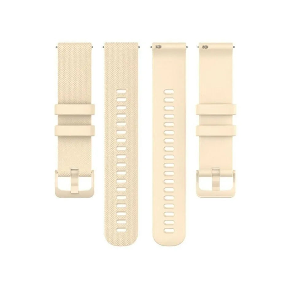 Honor Magic Watch 2 Premium Silicone Strap (Beige)