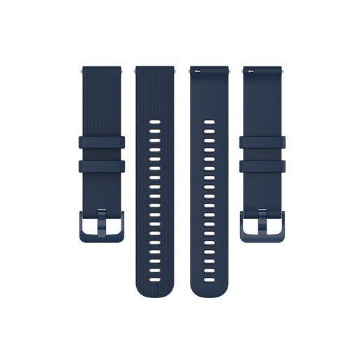 Amazfit Bip 5 luxe siliconen bandje (donkerblauw)