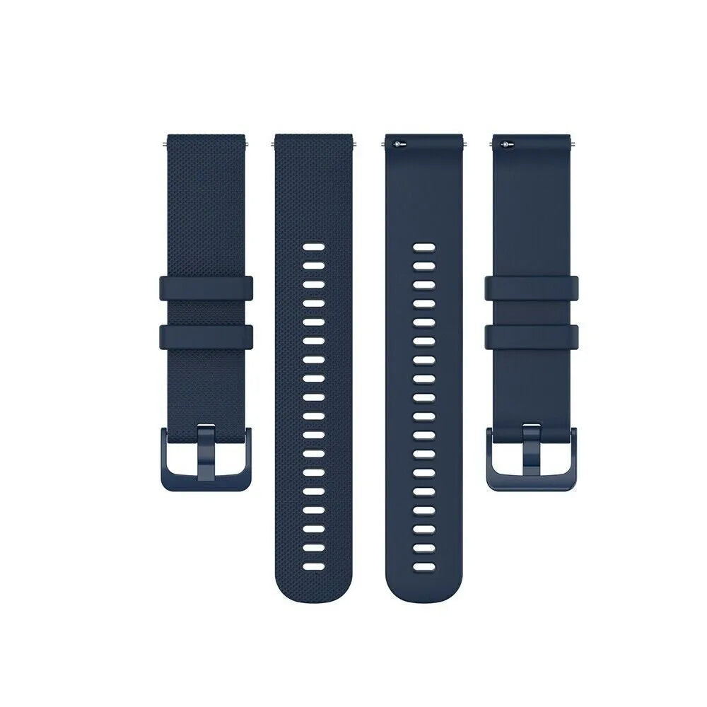 Coros Pace 3 luxe siliconen bandje (donkerblauw)