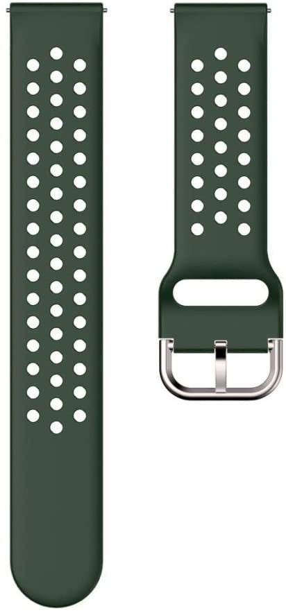 Withings Steel HR - 40mm silicone air bandje (donkergroen)