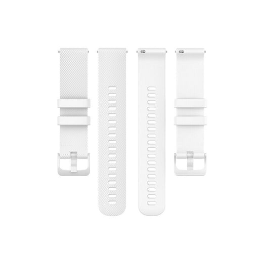 Amazfit Bip 6 luxe siliconen bandje (wit)