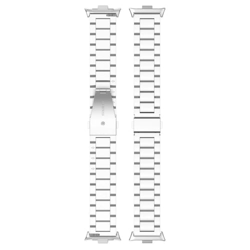 Steel Strap, laid flat, separate parts, top and underside view