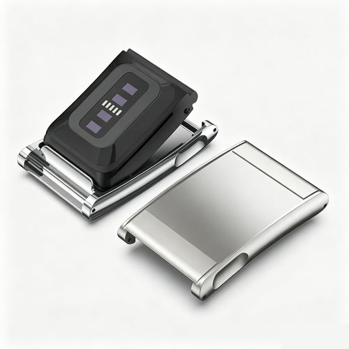 WHOOP 5.0 Steel Strap (Silver)