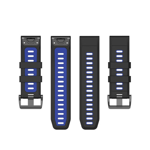 Garmin Descent MK2(i) sport gesp band (zwart/blauw)