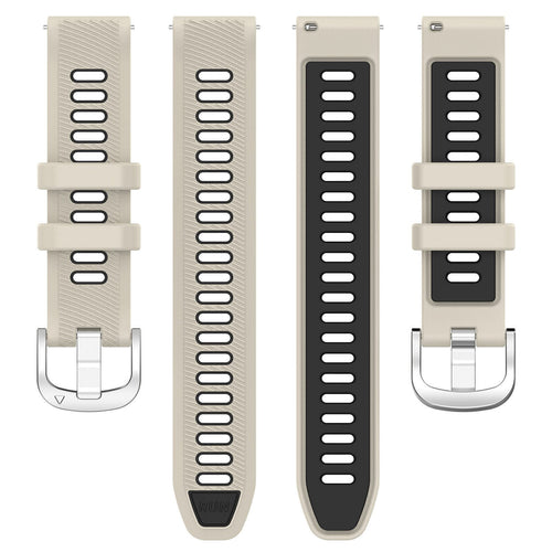 Garmin Vivomove Sport sport gesp bandje (beige/zwart)