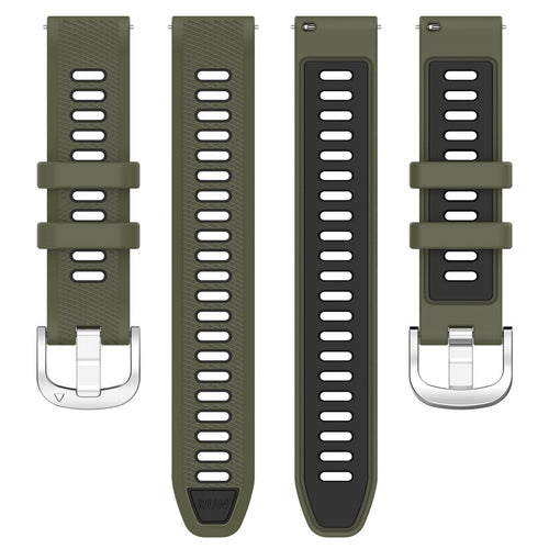 Garmin D2 Air X10 sport gesp bandje (olijfgroen/zwart)