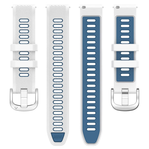Garmin Vivomove Sport sport gesp bandje (wit/blauw)