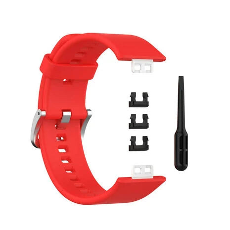 Huawei Watch Fit SE siliconen bandje (rood)