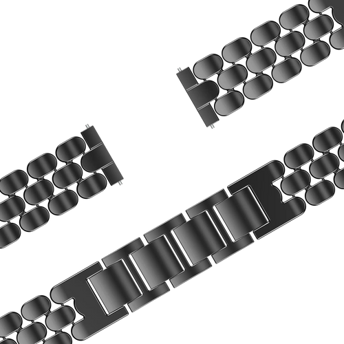 Bandz Garmin Venu 3s Steel Strap 'Oval' (Black)