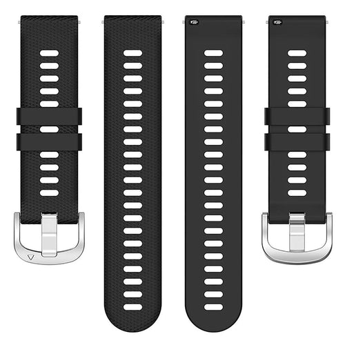 Garmin Vivoactive 6 siliconen bandje (zwart)