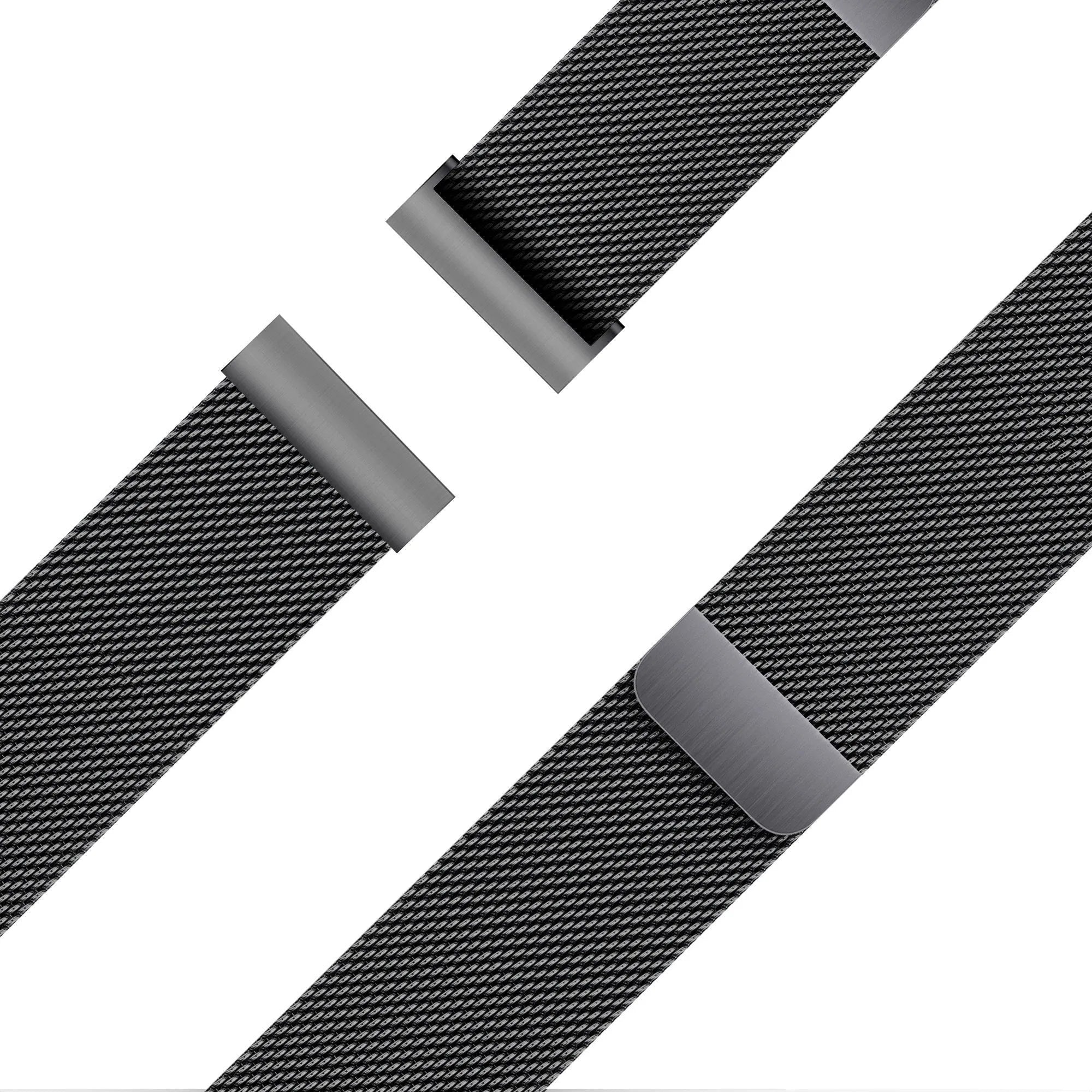 Bandz Maoo Ventura Milanese loop band (zwart)