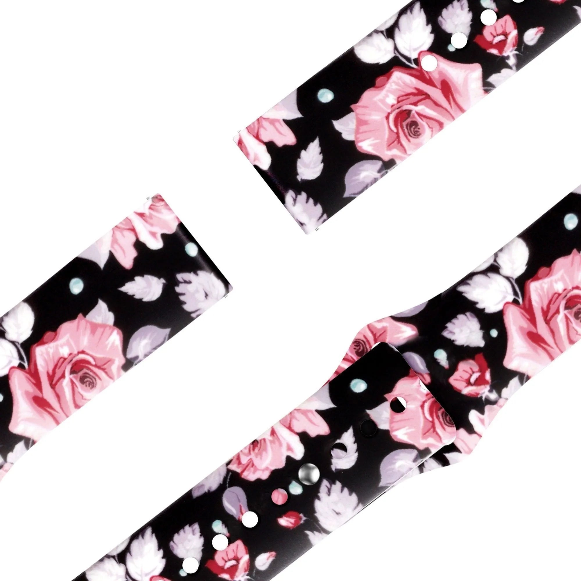 Bandz ICE Smart 3.0 Rectangular 1.78 Silicone Strap 'Flowers'