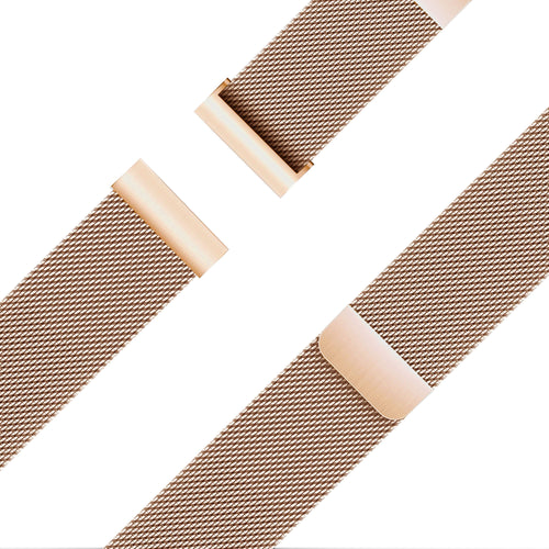 Bandz Garmin Approach J1 Milanese Loop Strap (Rose Gold)