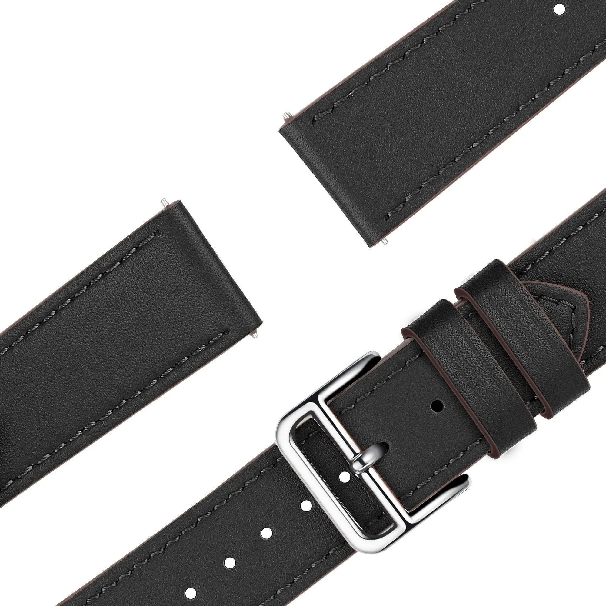 Bandz Suunto 5 Peak Leather Strap 'Deluxe' (Black)