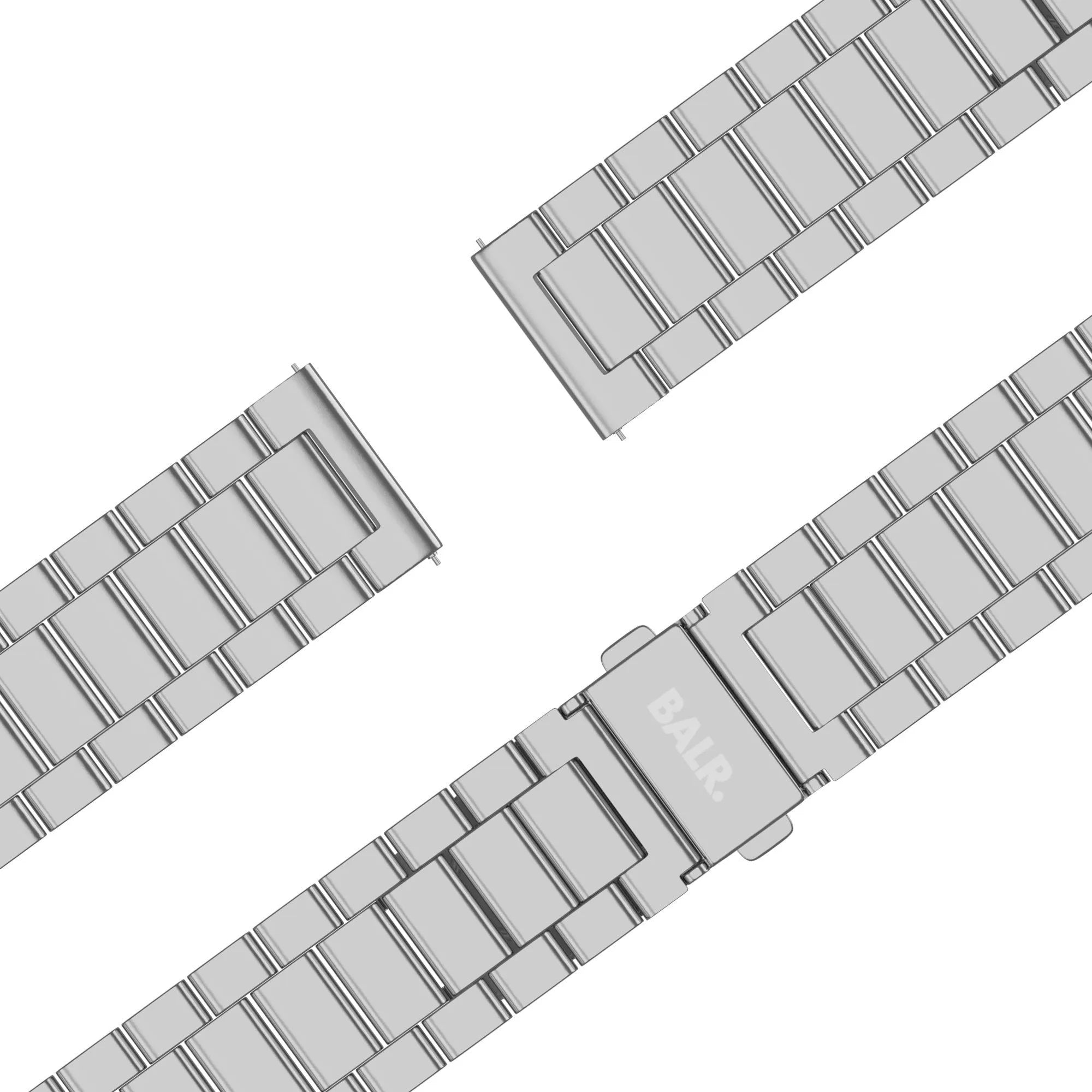 BALR Polar Pacer stalen band (zilver)