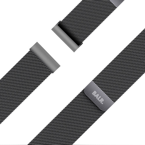 BALR Samsung Galaxy Watch 3 45mm Milanese Strap (Black)