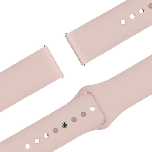 Bandz ICE Smart ST 2.0 Round 1.20 Sport Strap 'Easy fit' (Light Pink)