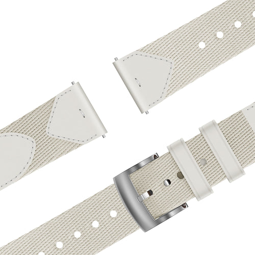 Bandz Withings ScanWatch 2 - 38mm leren hybrid band 'Easy fit' (sterrenlicht)