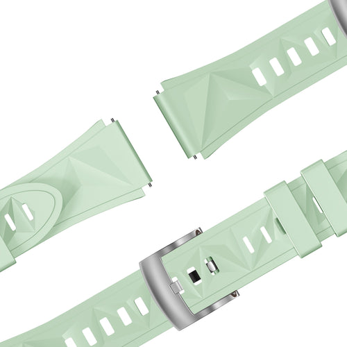 Bandz Huawei Watch GT 4 - 41mm Silicone Strap 'Easy Fit' (Light Green)
