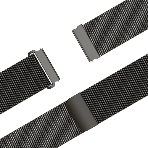 Bandz Noise ColorFit Pro 5 Milanese Strap 'Easy Fit' (Titanium Grey)
