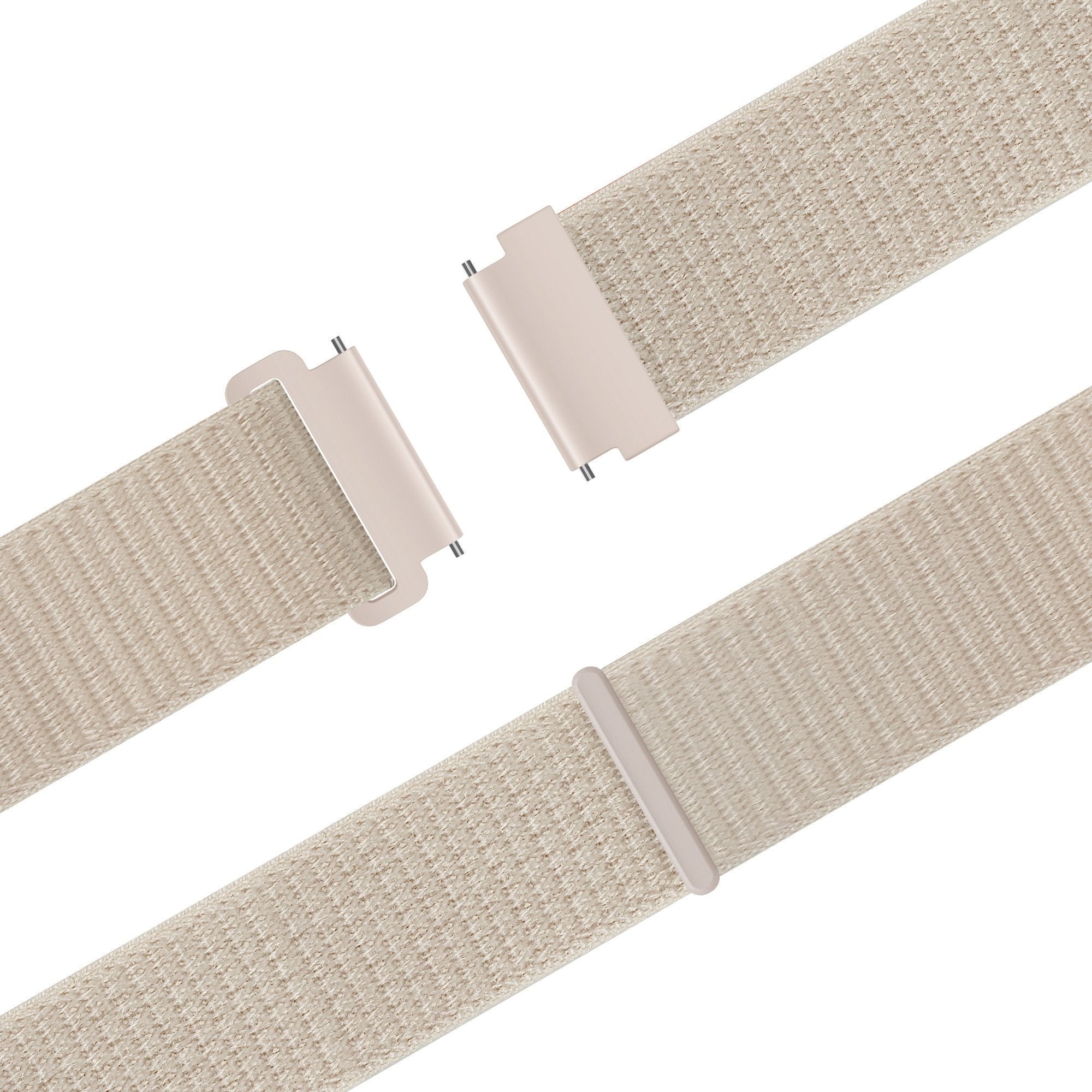 Bandz Amazfit Bip U (Pro) nylon band 'Easy fit' (sterrenlicht)
