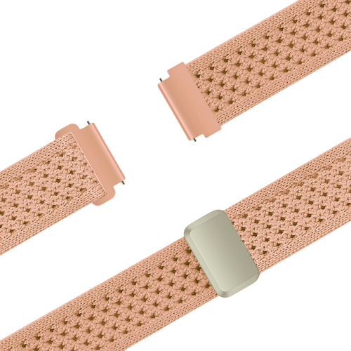 Bandz Xiaomi Watch S4 - 41mm vintage nylon band (antiek roze)