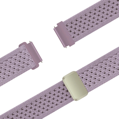 Bandz Huawei Watch 5 - 42mm Vintage Nylon Strap (Light Purple)