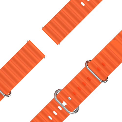 Bandz Garmin Vivomove Trend ocean bandje 'Classic' (oranje)