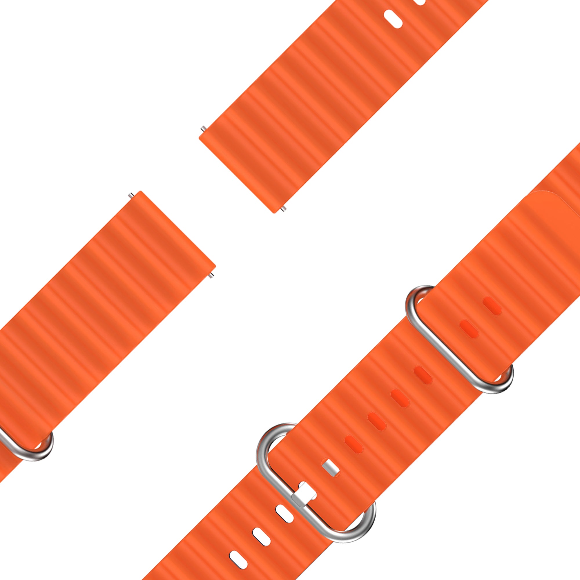 Bandz Garmin Vivomove Trend ocean bandje 'Classic' (oranje)