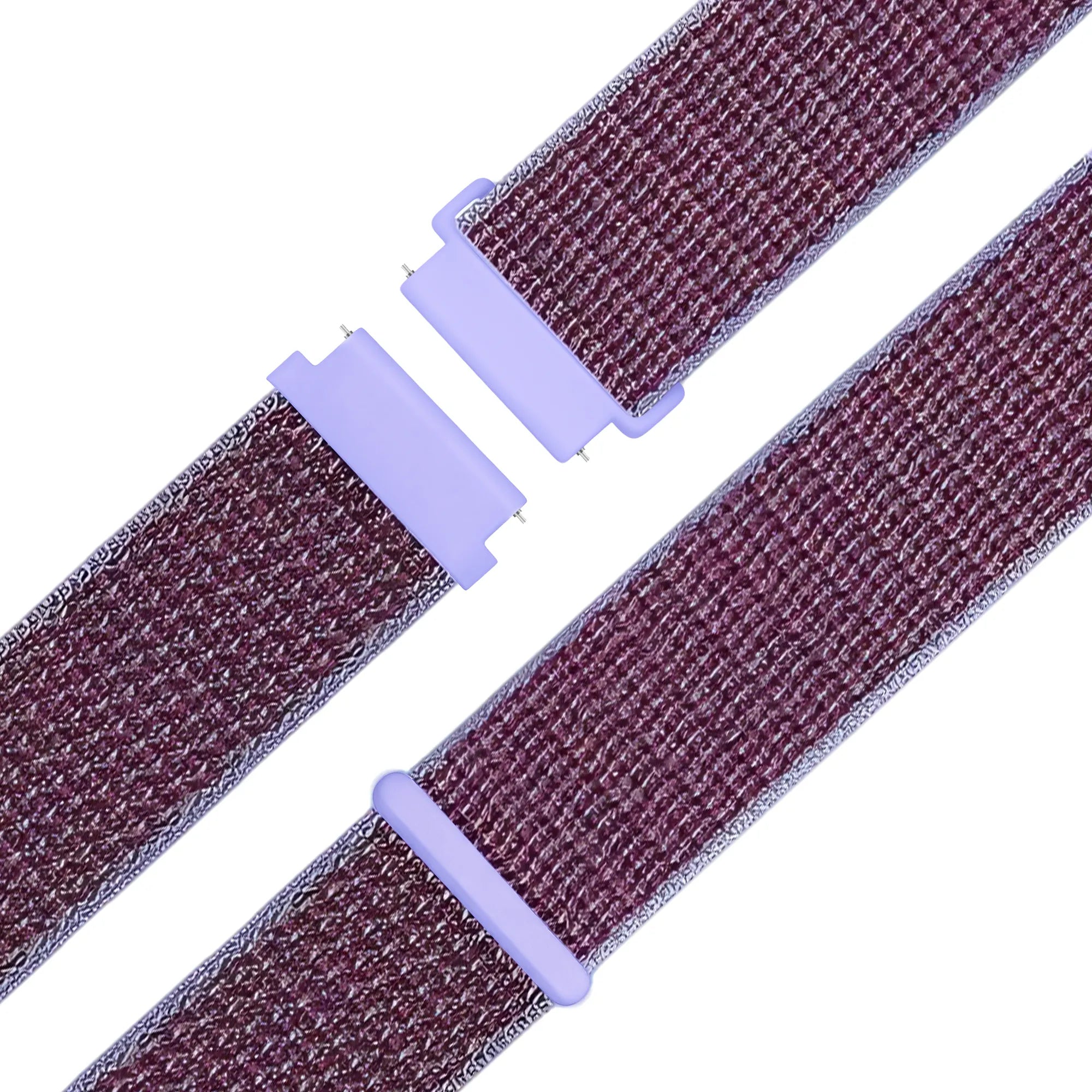 Bandz Garmin Forerunner 265s Nylon Loop Strap (Lilac)