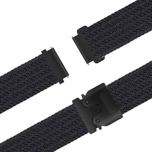 Bandz Garmin Venu 2 Braided Strap 'Parachute' (Graphite)