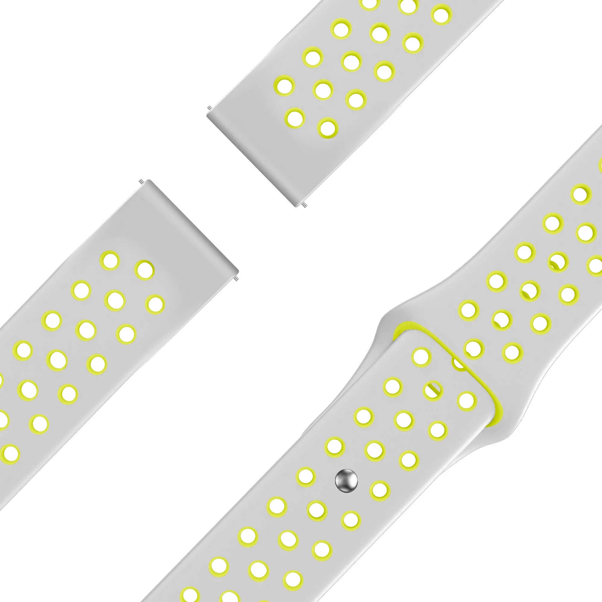 Bandz Garmin D2 Air X15 Sport Strap 'Deluxe' (Grey/Yellow)