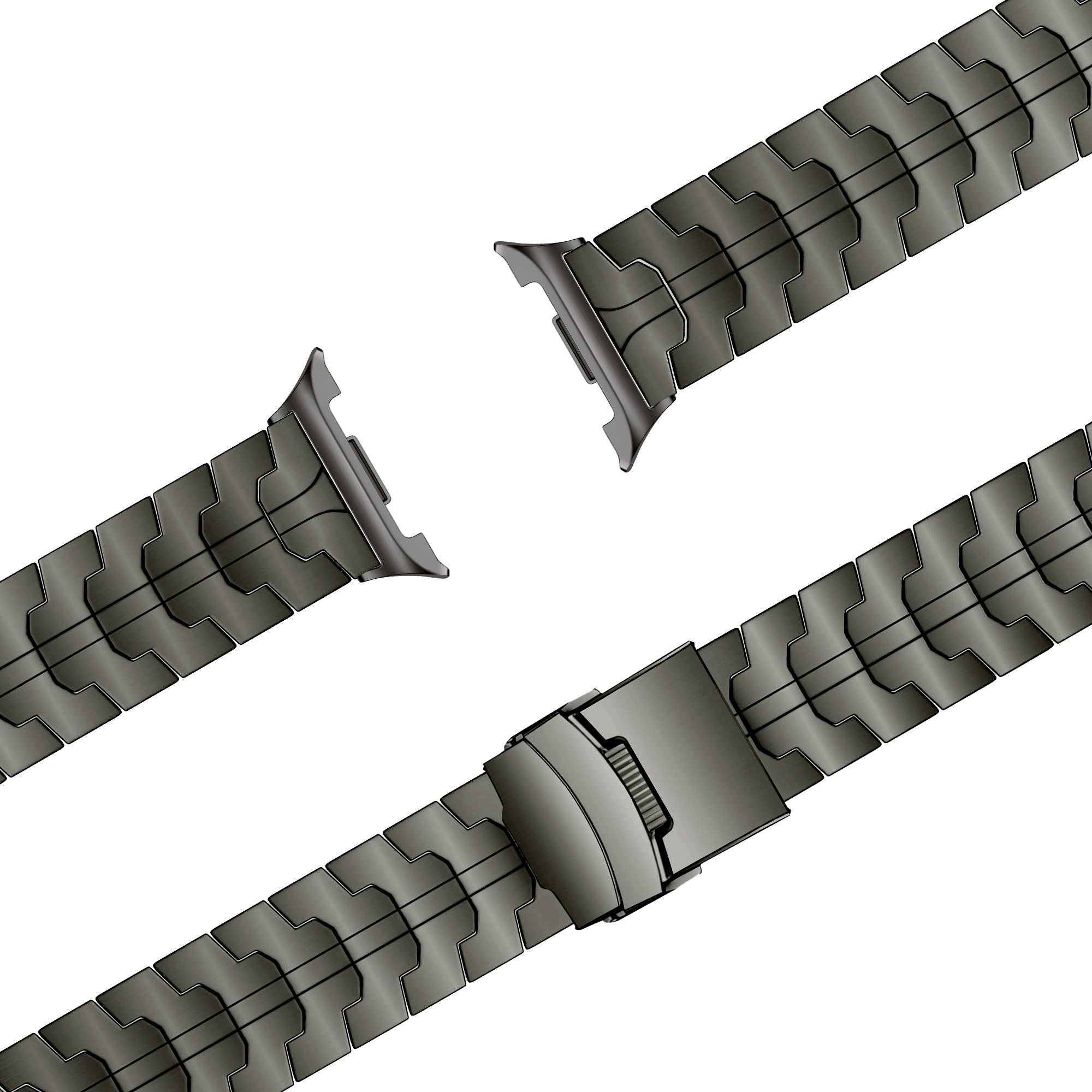Samsung Galaxy Watch 9 - 40mm Steel Iron Strap (Graphite)
