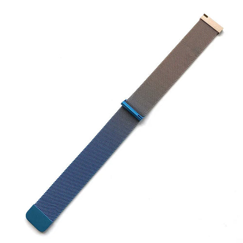 OnePlus Watch 4 - 47mm Milanese band (blauw/goud)